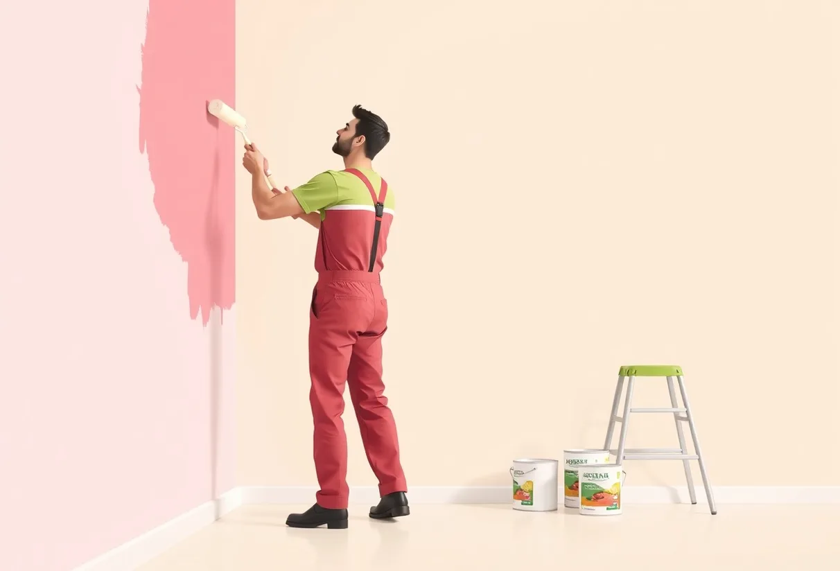 Peintre Ivry-sur-Seine 94200 en intervention sur un chantier